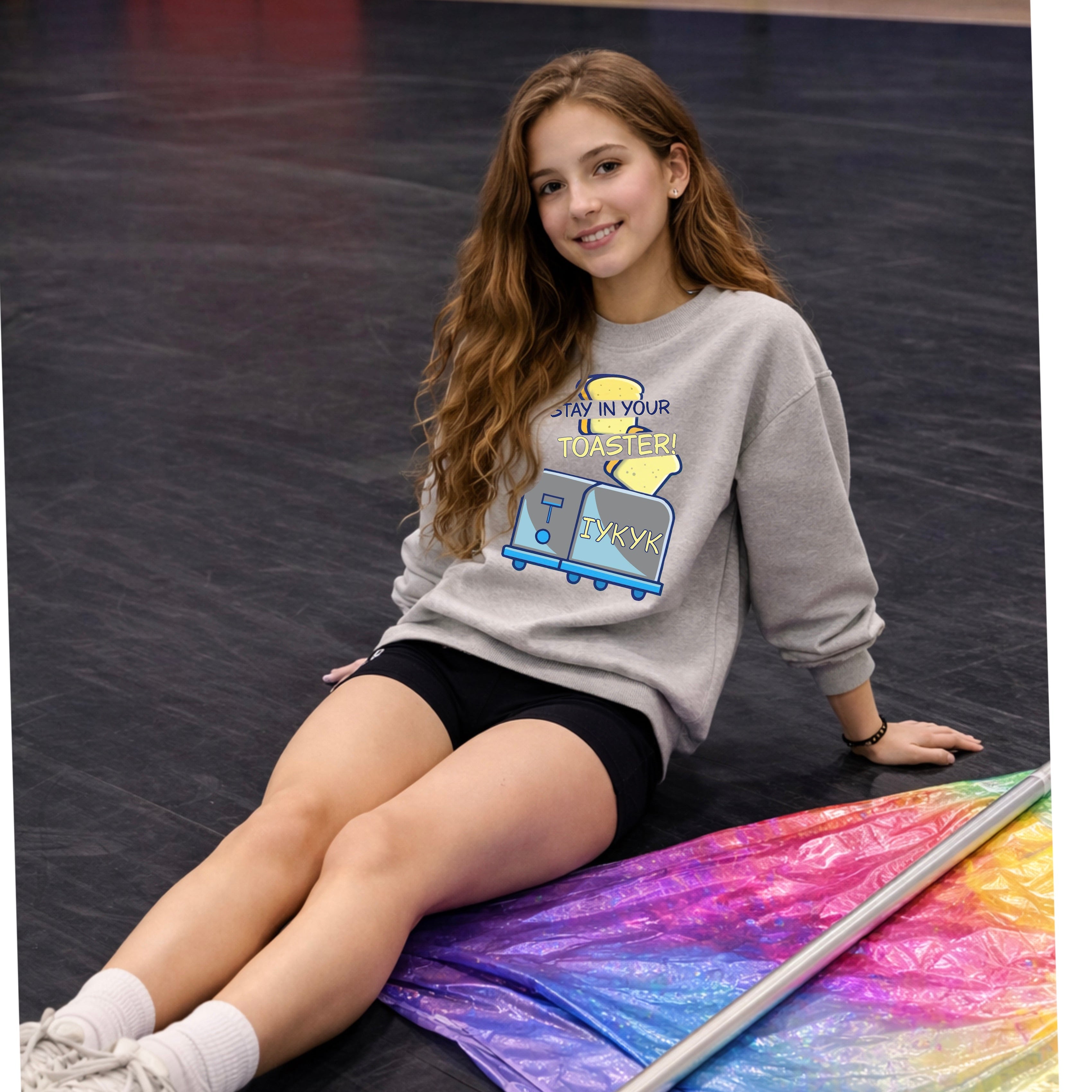 Stay in Your Toaster Crew Neck Sweatshirt