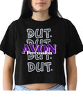 Percussion Duts Cropped T-Shirt