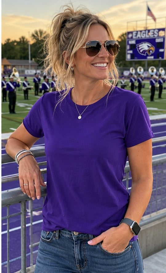 Marching Band and Colorguard Senior MOM T-Shirts