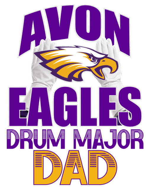 Marching Band and Colorguard Senior DAD T-Shirts