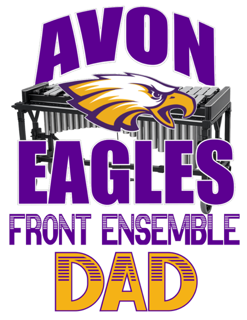 Marching Band and Colorguard DAD Crew Neck Sweatshirt