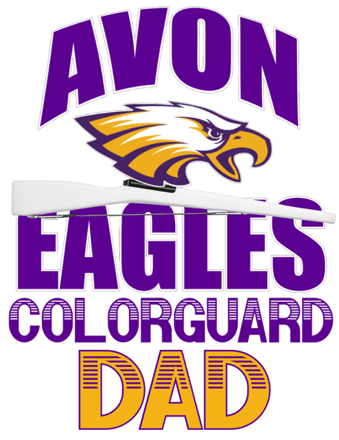 Marching Band and Colorguard DAD Crew Neck Sweatshirt
