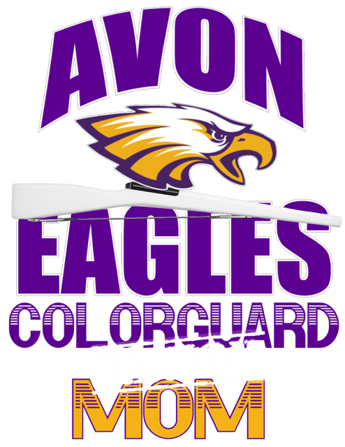Marching Band and Colorguard Senior MOM Hoodie