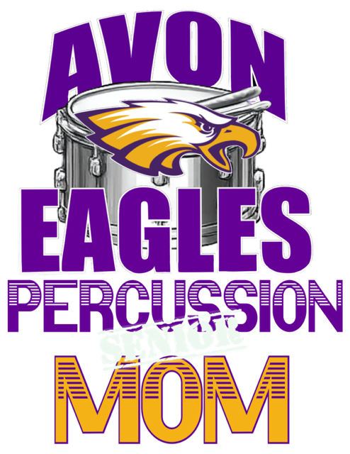 Marching Band and Colorguard Senior MOM Hoodie